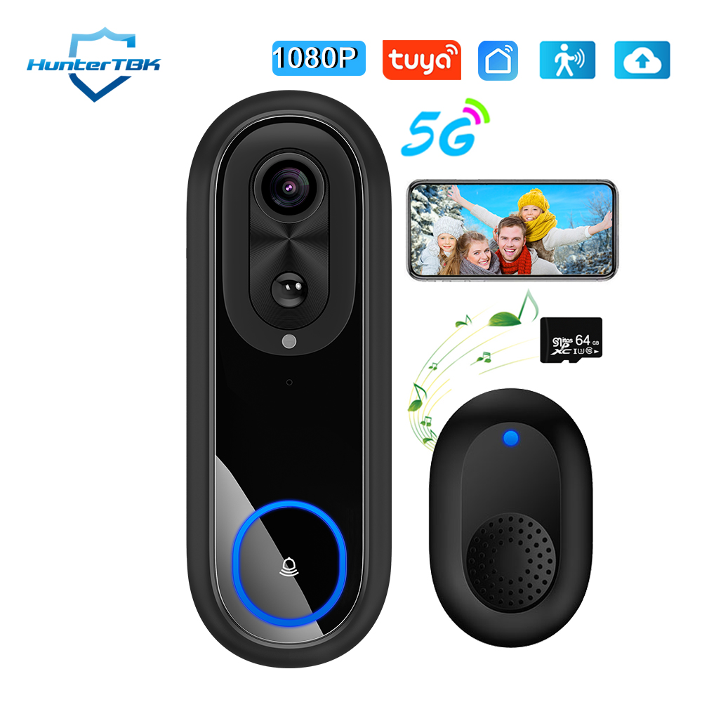 5G 2.4G WiFi Video Doorbell 10 - Smart Doorbell Wired 评论和价格