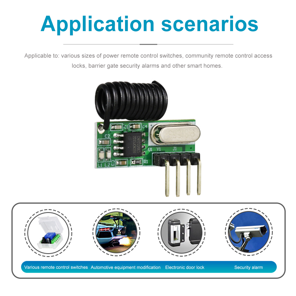 315MHz/433MHz RF Wireless Modu - 433Mhz Receiver Module 评论和价格