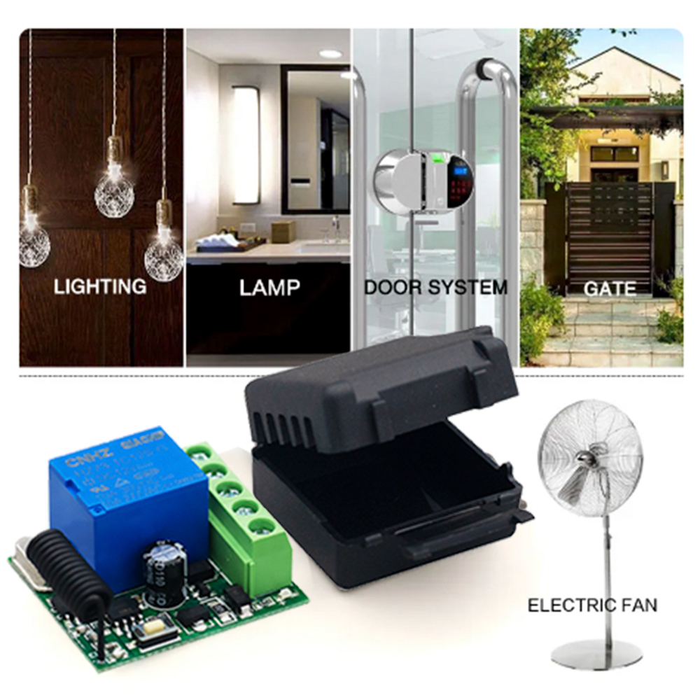 QIACHIP 433MHz DC 12V Wireless - 433Mhz Receiver Module 评论和价格