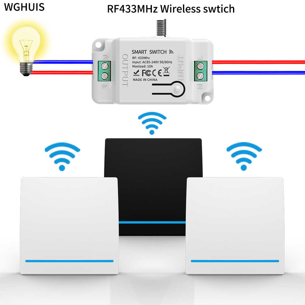 Wireless Switch Remote Control - 433Mhz Receiver Module 评论和价格