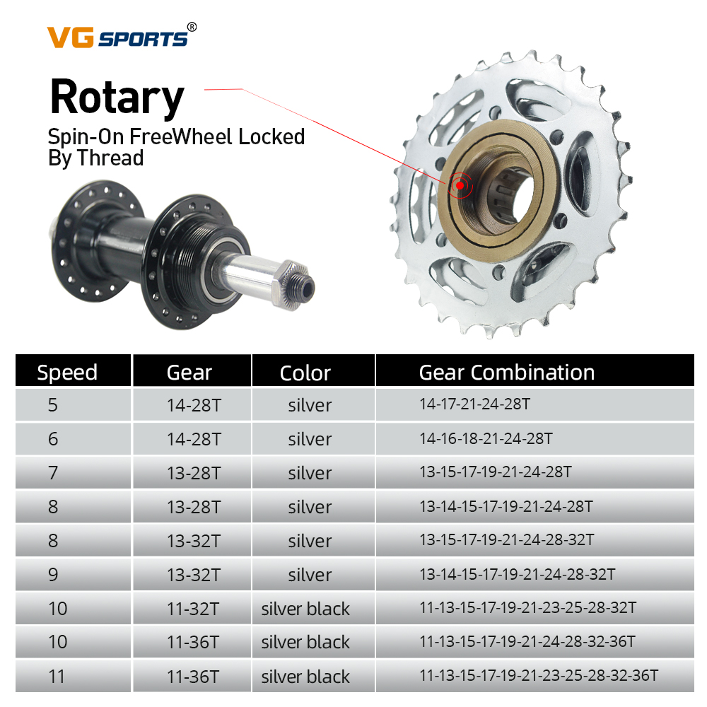 1pc VG Sports Bike Sprocket 5/ - Matter Hub Thread 评论和价格