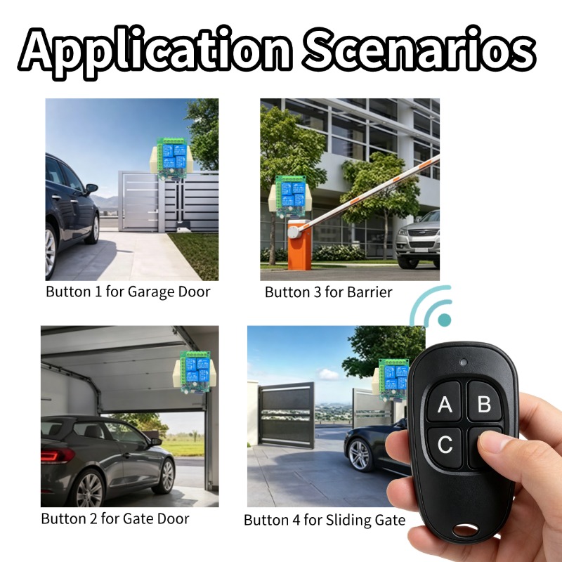 433MHz Universal Wireless Remo - 433Mhz Receiver Module 评论和价格