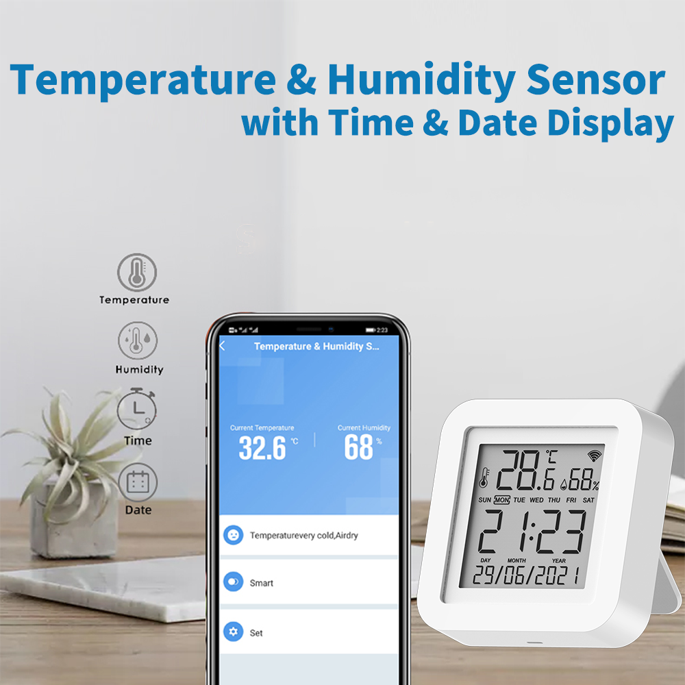 Tuya WIFI Temperature & Humidi - Home Automation Ideas 评论和价格