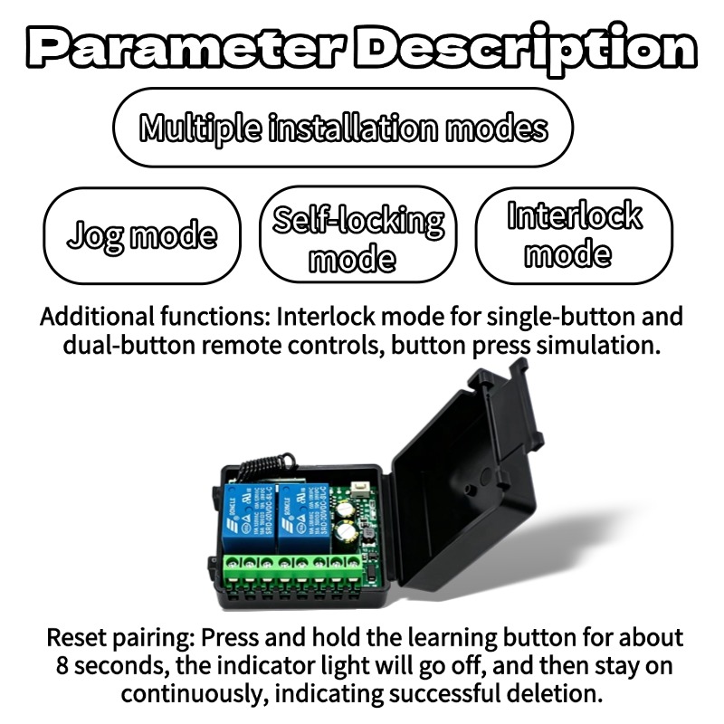 433.92Mhz DC 9-30V 12V 24V10A  - 433Mhz Receiver Module 评论和价格