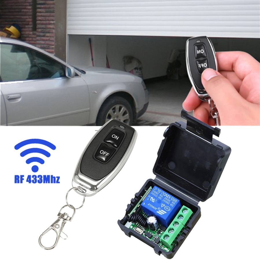DC 12V Remote Control Smart Sw - 433Mhz Receiver Module 评论和价格