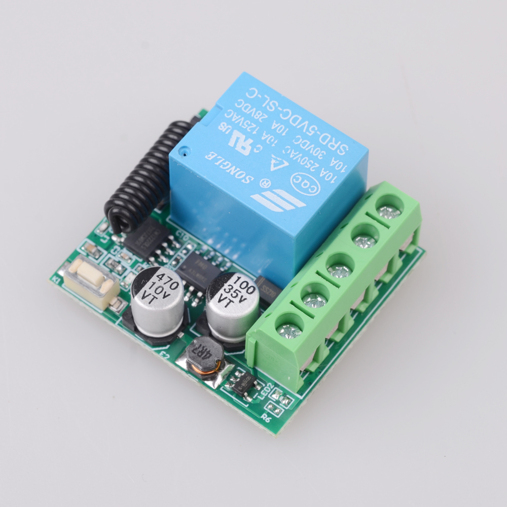 DC 12V 433Mhz RF Wireless Remo - Diy Home Automation Controller 评论和价格