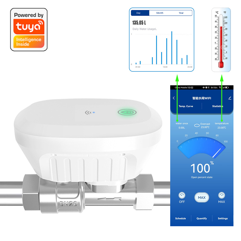 Tuya Smart WiFi Water Valve Wa - Home Automation Ideas 评论和价格