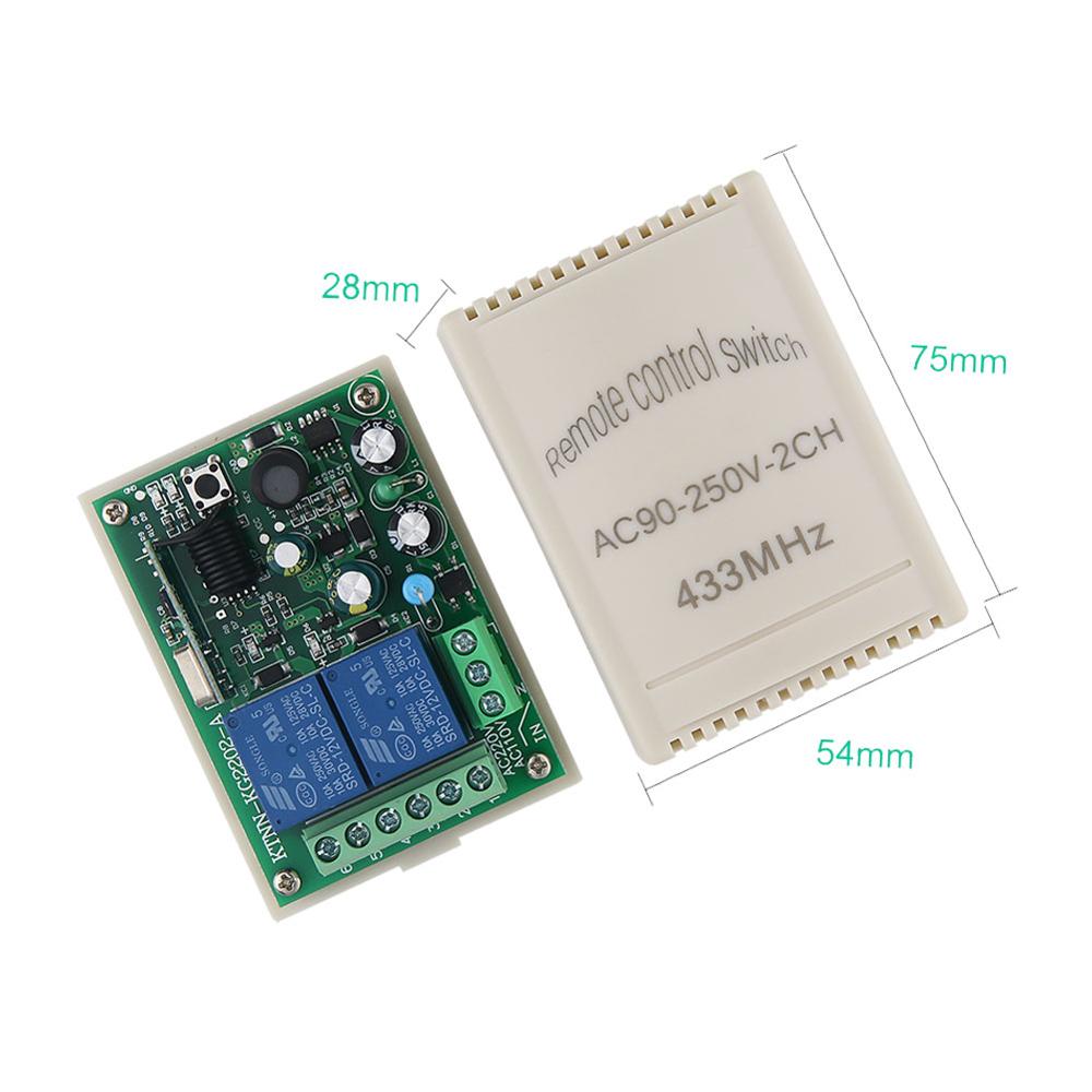 433Mhz Universal Wireless Remo - 433Mhz Receiver Module 评论和价格