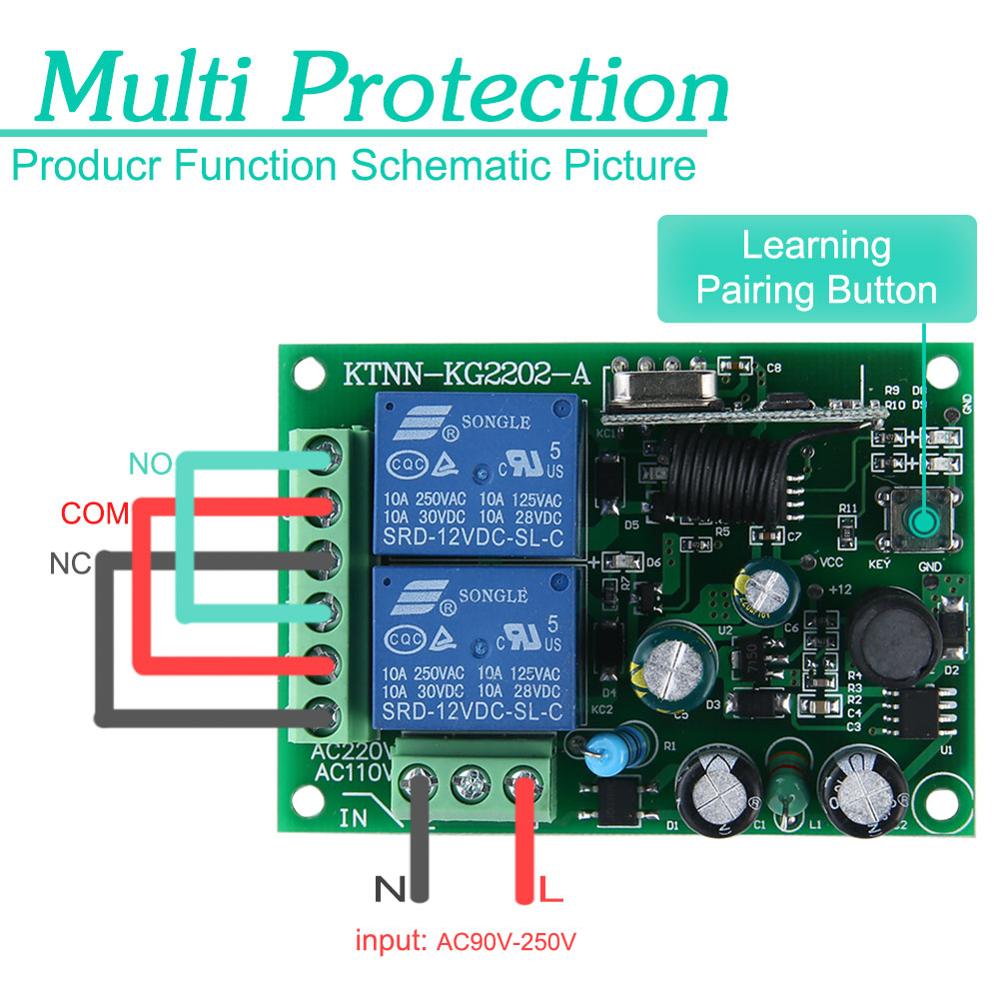 433Mhz Universal Wireless Remo - 433Mhz Receiver Module 评论和价格