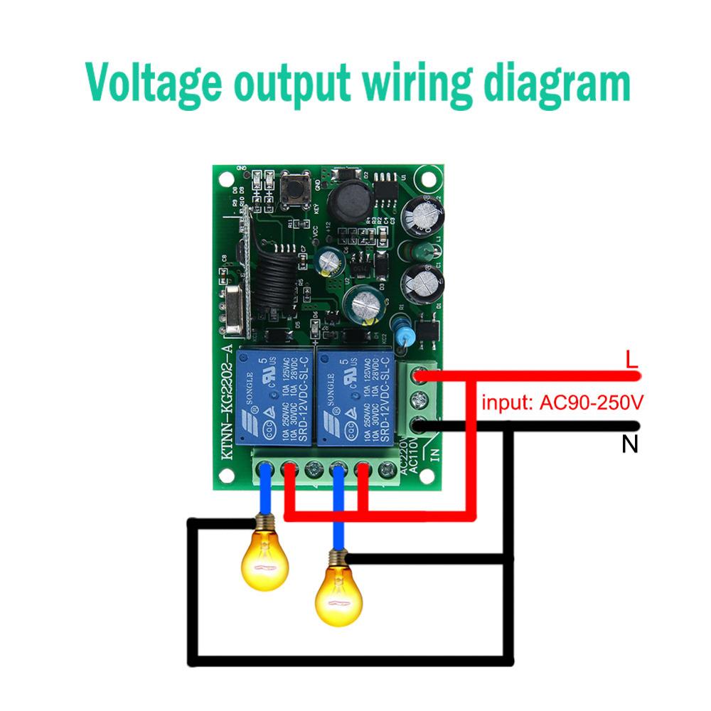 433Mhz Universal Wireless Remo - 433Mhz Receiver Module 评论和价格