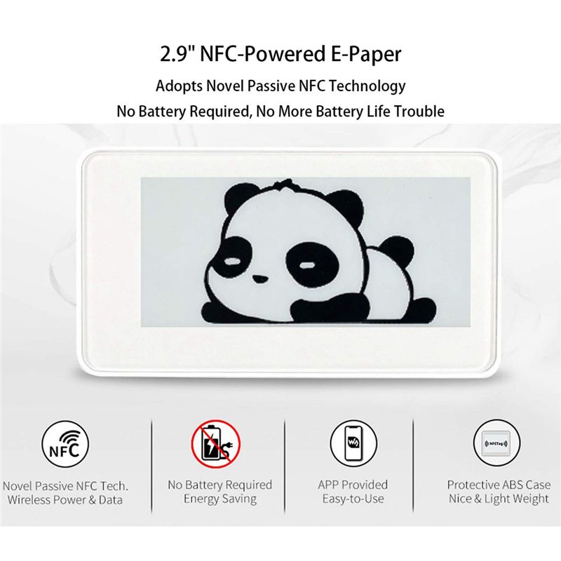 A49T  2.9 Inch Wireless NFC-Po - Display Epaper 2.9 评论和价格