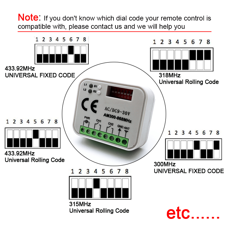 1-20pcs New Universal RX MULTI - 433Mhz Receiver Module 评论和价格