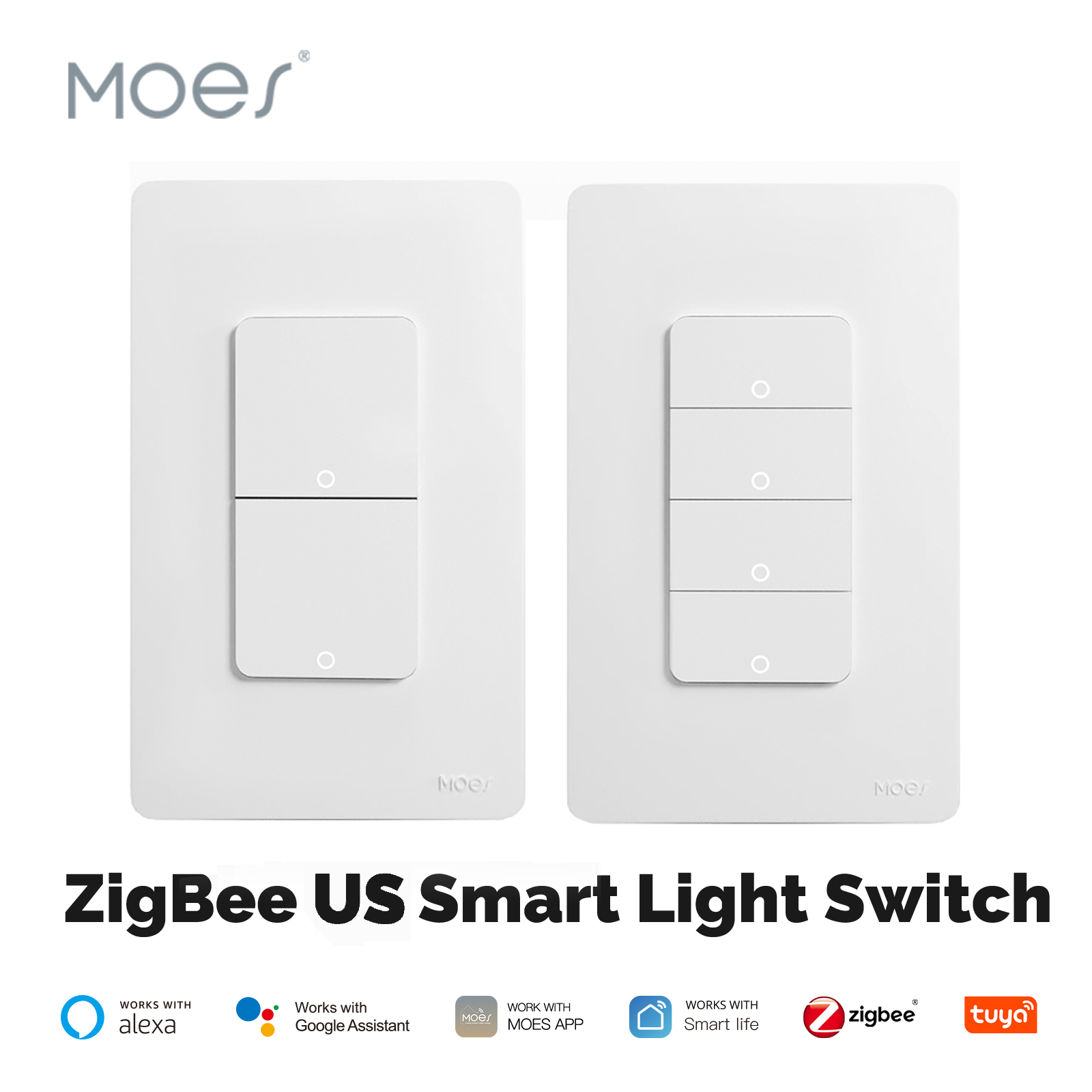MOES Tuya ZigBee Smart Light S - Home Automation Diy 评论和价格