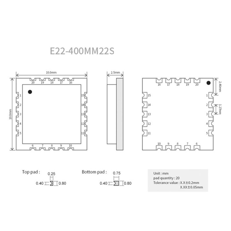 2X EBYTE SX1268 433Mhz Lora Wi - 433Mhz Receiver Module 评论和价格