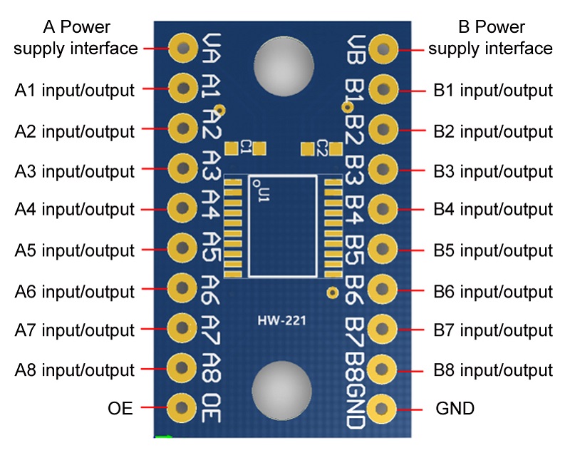 TXS0108E Module 8 Channel Bi-d - Level Shifter 3.3V 评论和价格