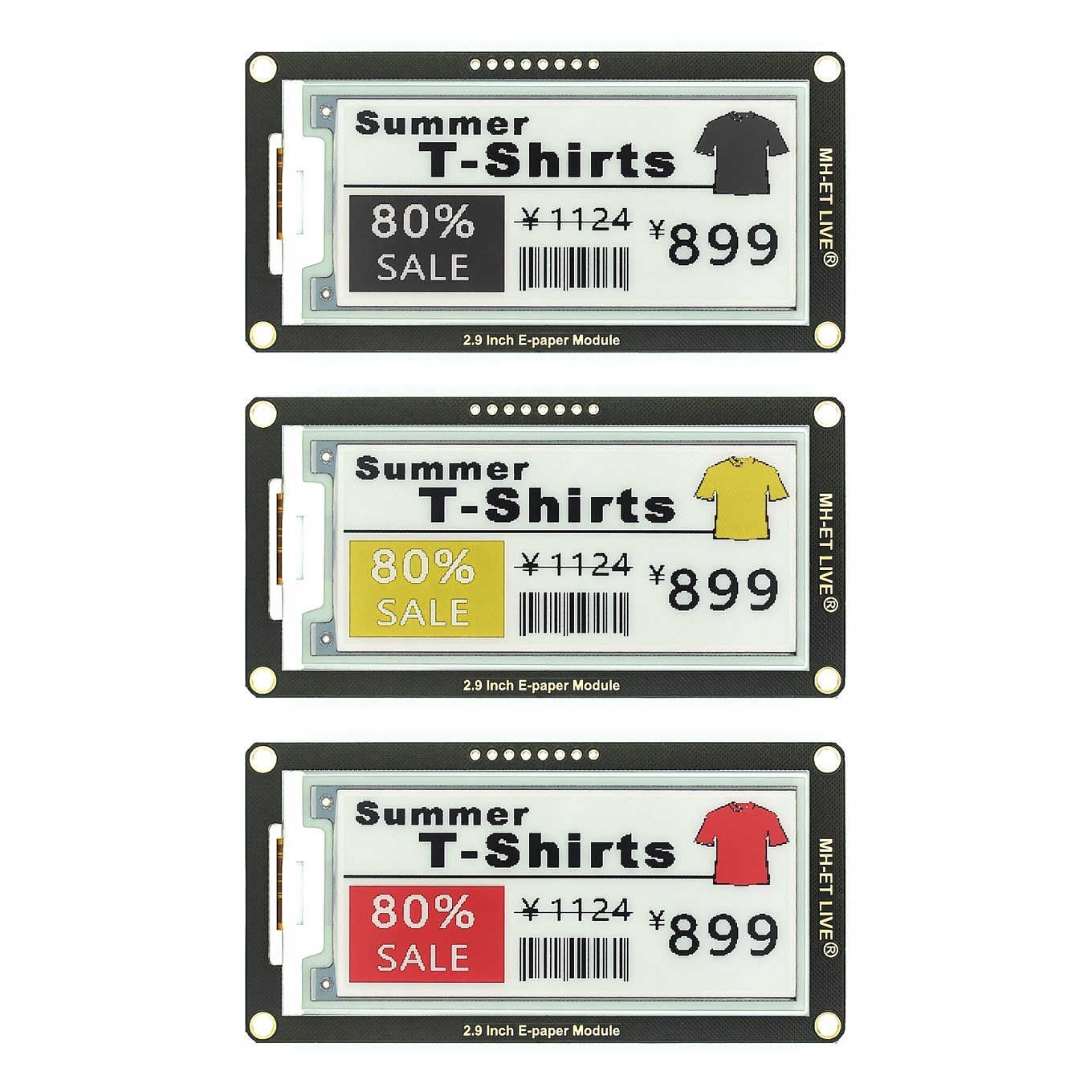 2.9 Inch Epaper Module E-paper - Display Epaper 2.9 评论和价格